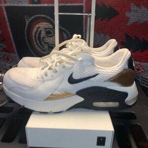 Women’s Size 9.5 - Nike Air Max Excee Phantom Metallic Gold
